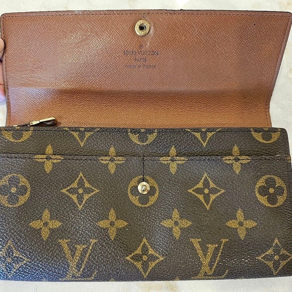 Louis Vuitton Monogram Sarah Wallet‎ - Brown w/COA! - Picture 5 of 15